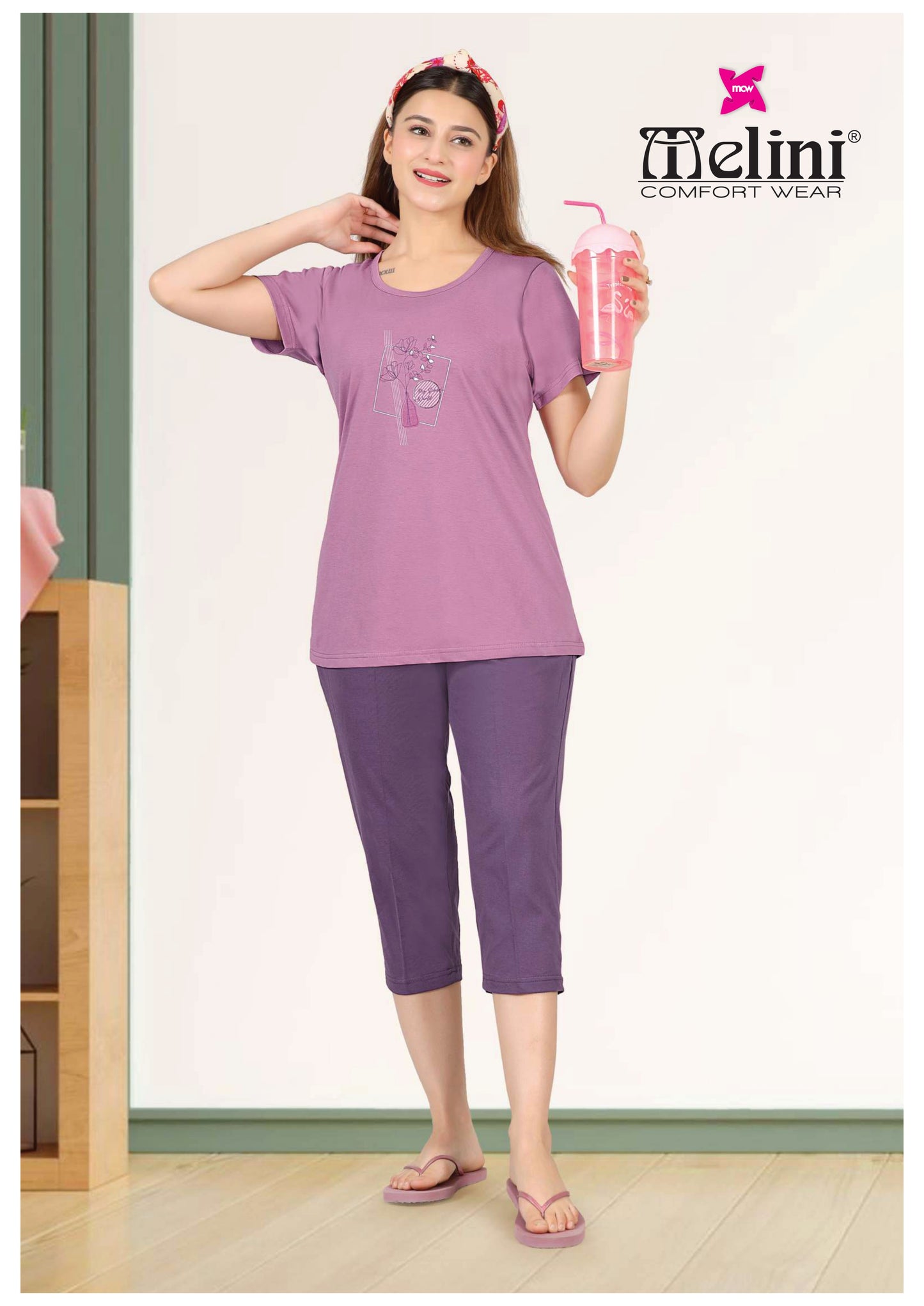 MELINI CAPRI NIGHT SUIT M TO 2XL