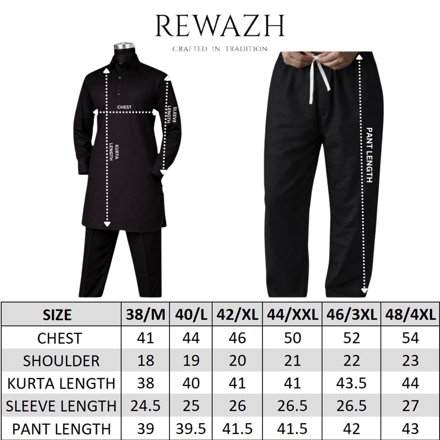 Men’s Cotton Blend Kurta Pyjama Set Regular Fit Full Sleeve Festive & Casual Wear