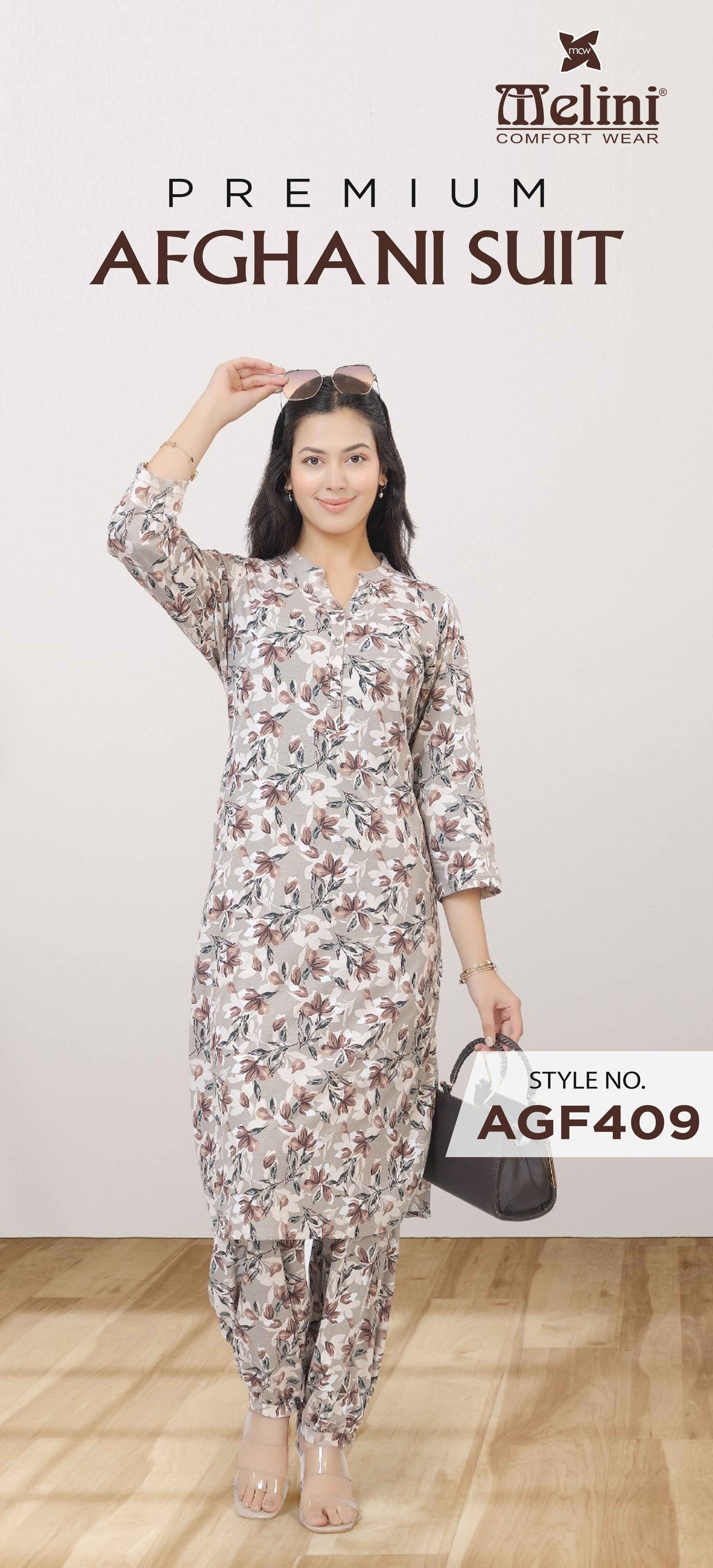 MELINI NIGHT SUIT AFGANI SALWAR [ XL ]