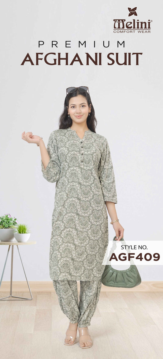 MELINI NIGHT SUIT AFGANI SALWAR [ XL ]