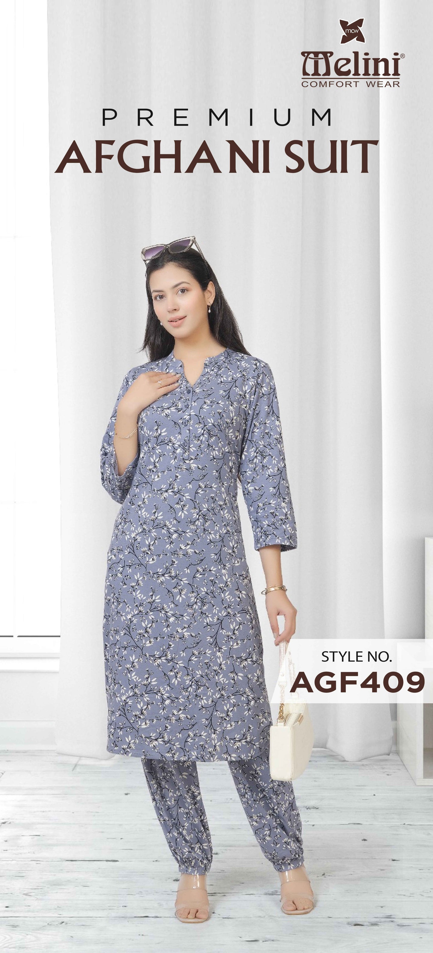 MELINI NIGHT SUIT AFGANI SALWAR [ XL ]