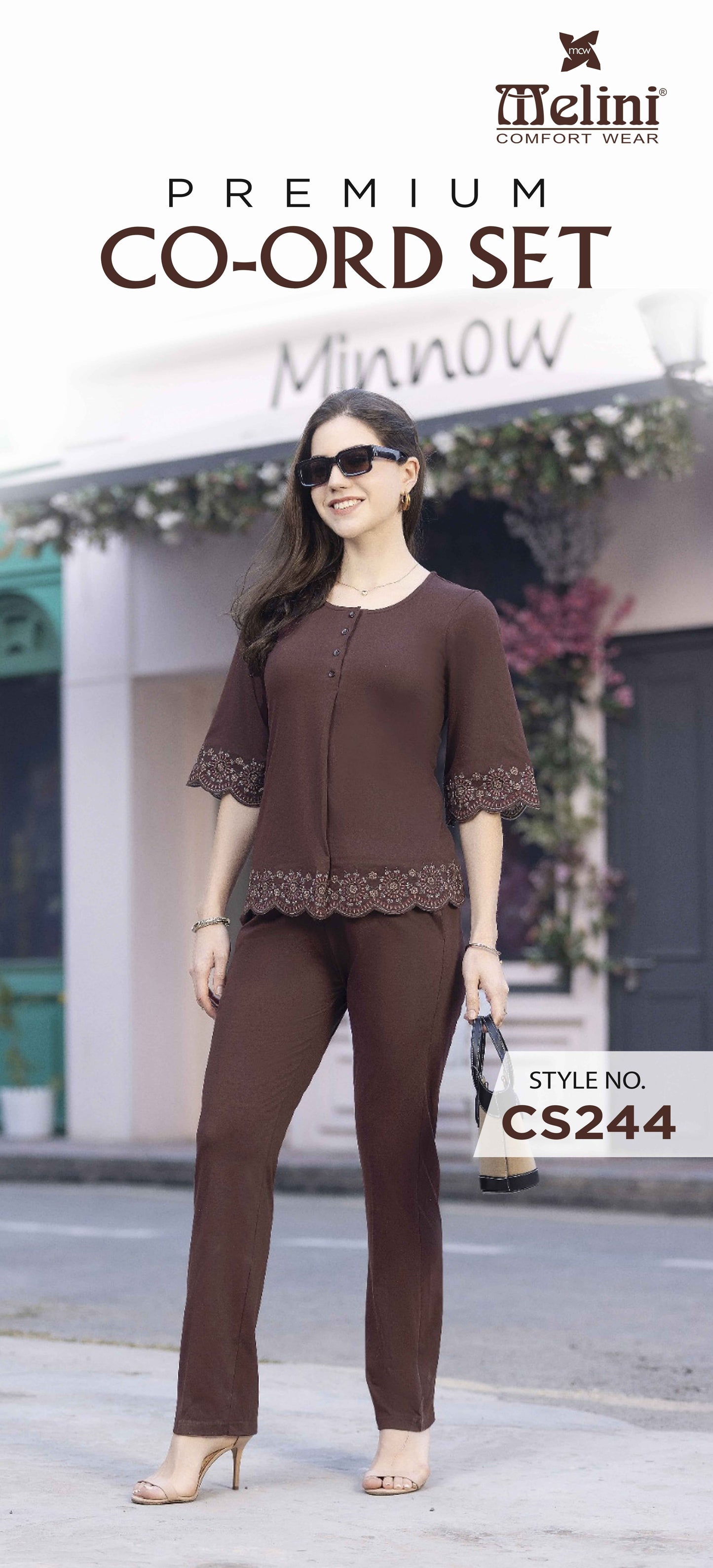 MELINI PREMIUM CO-ORD SETS [ M TO XL ]