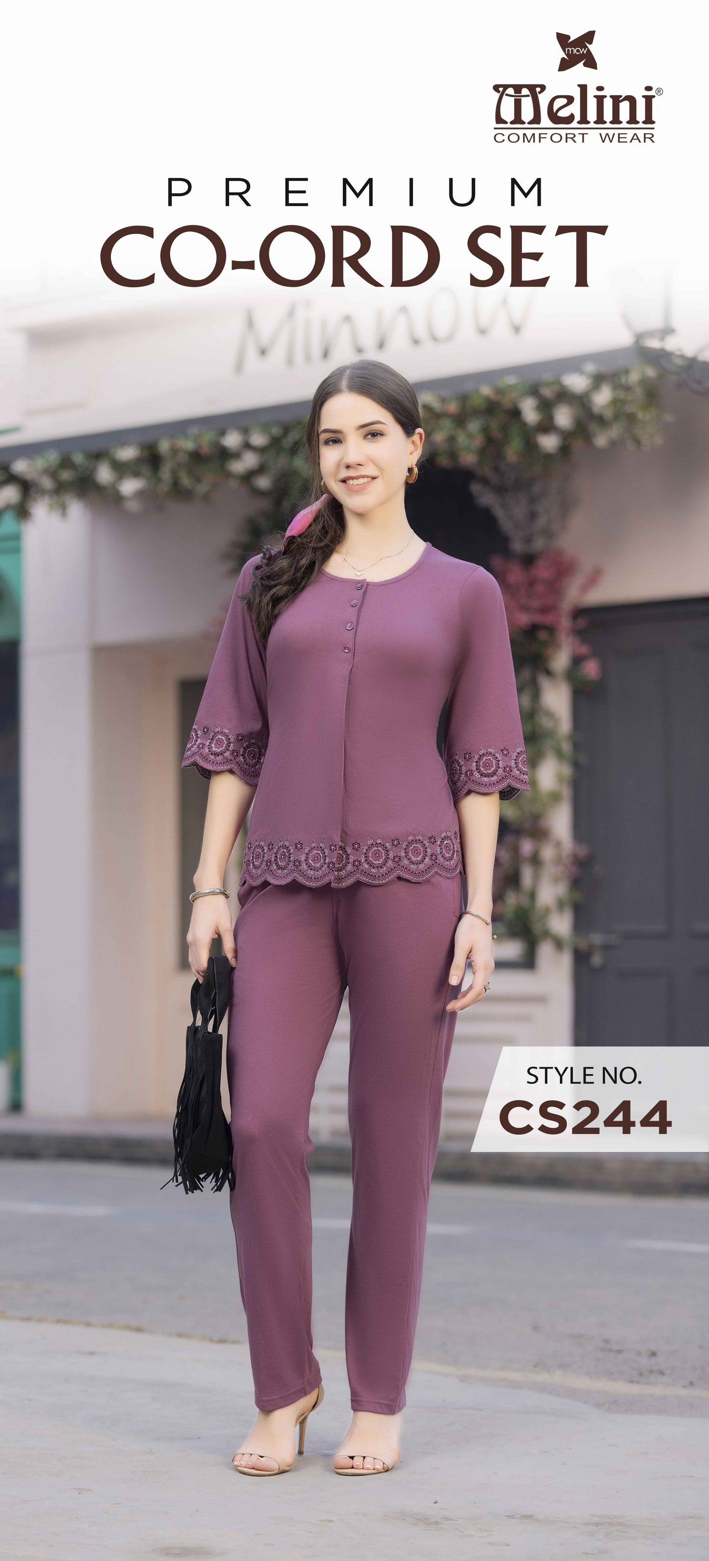 MELINI PREMIUM CO-ORD SETS [ M TO XL ]