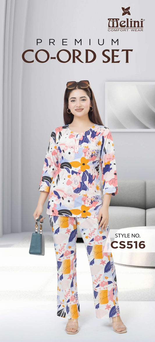 MELINI PREMIUM CO-ORD SETS [ L TO XXL ]