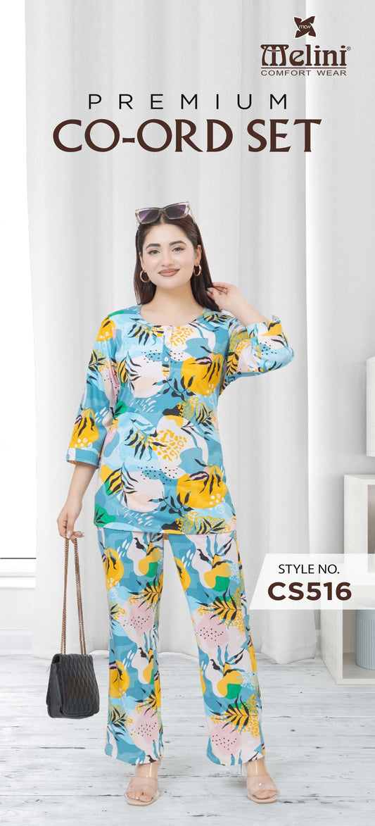 MELINI PREMIUM CO-ORD SETS [ L TO XXL ]