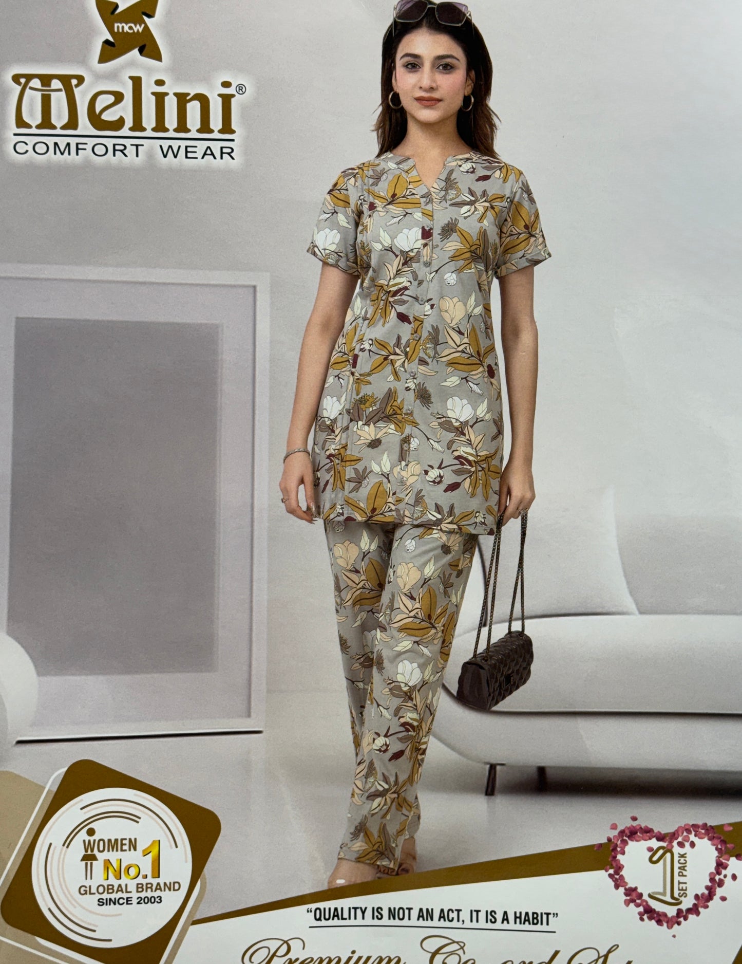 MELINI  NIGHT SUIT [ XL TO 4XL ]