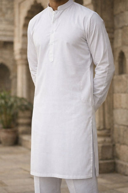 Men’s Matte Cotton premium Kurta Pyjama Set Regular Fit Full Sleeve Festive Wear