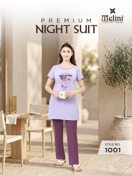 MELINI NIGHT SUIT PRINTED [LONG] - Image 3
