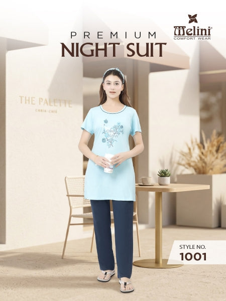 MELINI NIGHT SUIT PRINTED [LONG] - Image 4