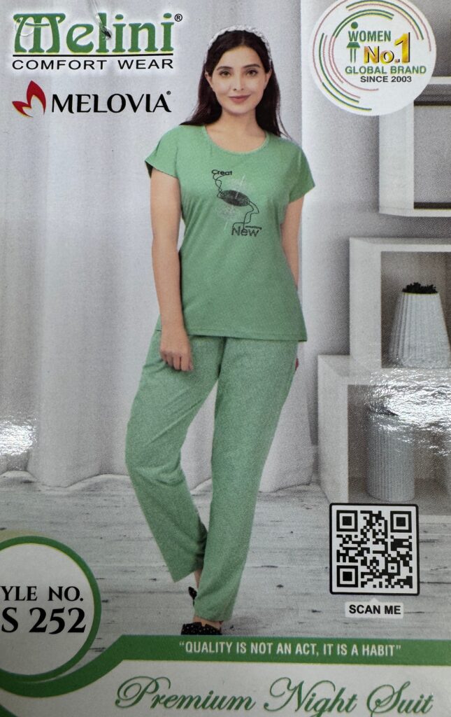 MELINI  NIGHT SUIT 6XL