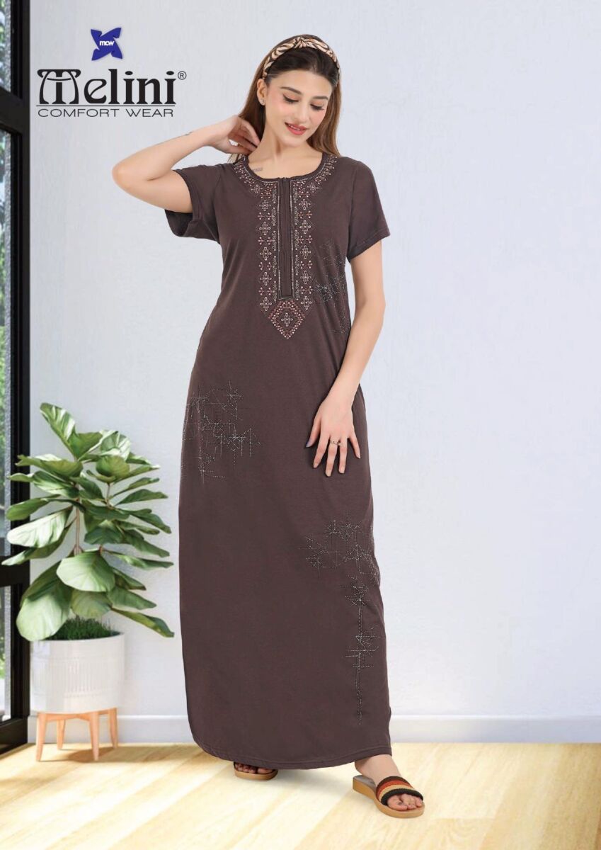 Melini Premium Women's Long Nighty – L to 3XL - Image 5